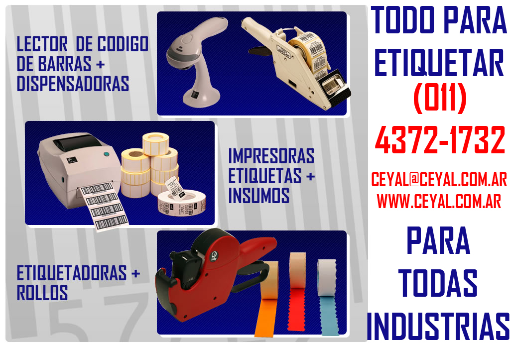 Lectores marca metrologic, motorola, opticon, honeywelll,etc