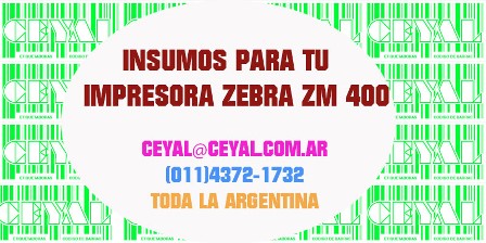 Repuestos Zebra (zebra zm400- S4M- insumos)