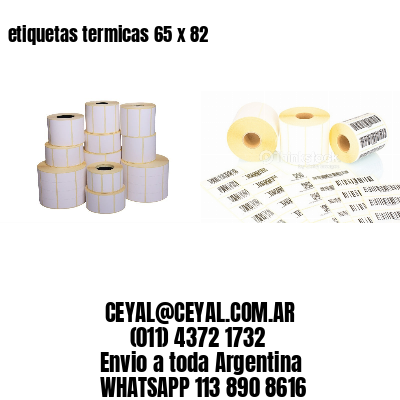 etiquetas termicas 65 x 82