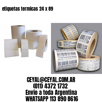 etiquetas termicas 24 x 89