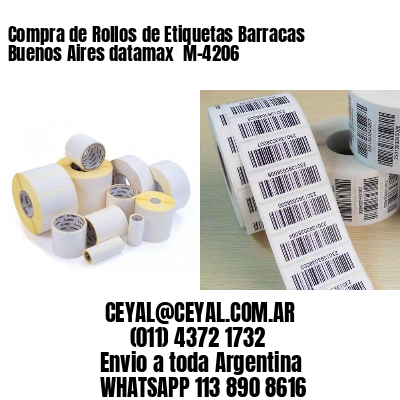 Compra de Rollos de Etiquetas Barracas  Buenos Aires datamax  M-4206