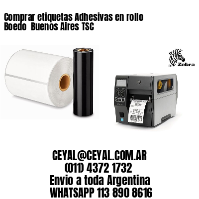 Comprar etiquetas Adhesivas en rollo Boedo  Buenos Aires TSC