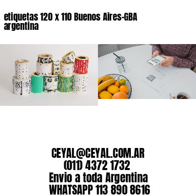 etiquetas 120 x 110 Buenos Aires-GBA argentina