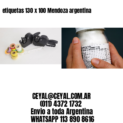 etiquetas 130 x 100 Mendoza argentina