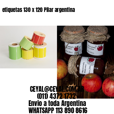 etiquetas 130 x 120 Pilar argentina