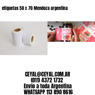 etiquetas 50 x 70 Mendoza argentina