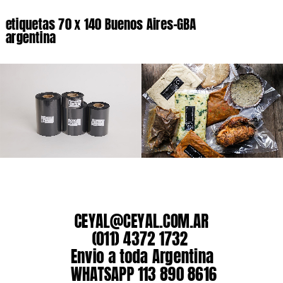 etiquetas 70 x 140 Buenos Aires-GBA argentina