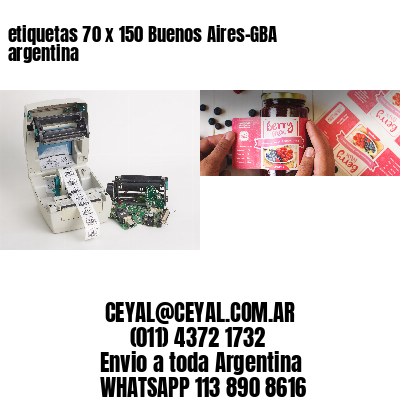 etiquetas 70 x 150 Buenos Aires-GBA argentina