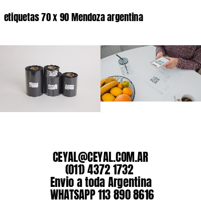 etiquetas 70 x 90 Mendoza argentina