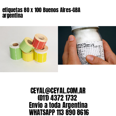 etiquetas 80 x 100 Buenos Aires-GBA argentina