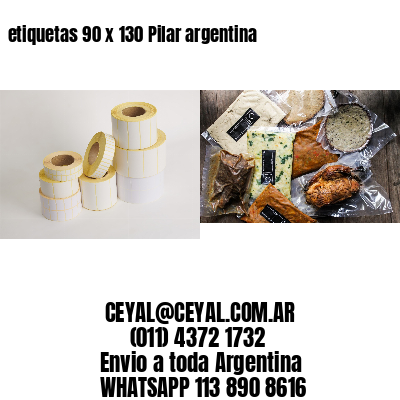 etiquetas 90 x 130 Pilar argentina