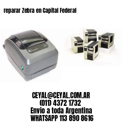  reparar Zebra en Capital Federal
