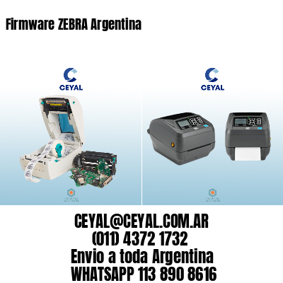 Firmware ZEBRA Argentina