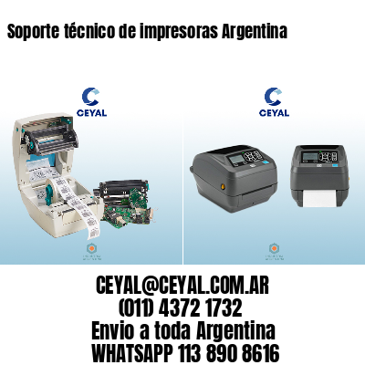 Soporte técnico de impresoras Argentina