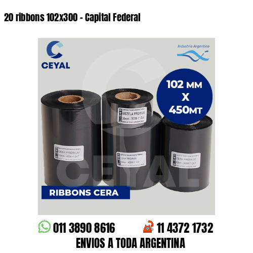 20 ribbons 102×300 – Capital Federal