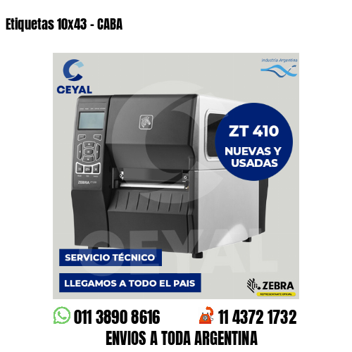 Etiquetas 10×43 – CABA