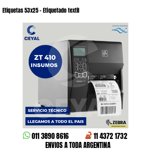 Etiquetas 53×25 – Etiquetado textil