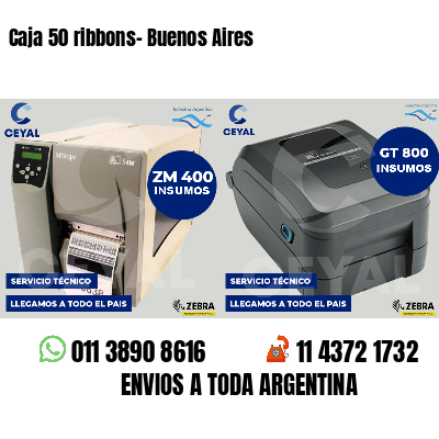 Caja 50 ribbons- Buenos Aires