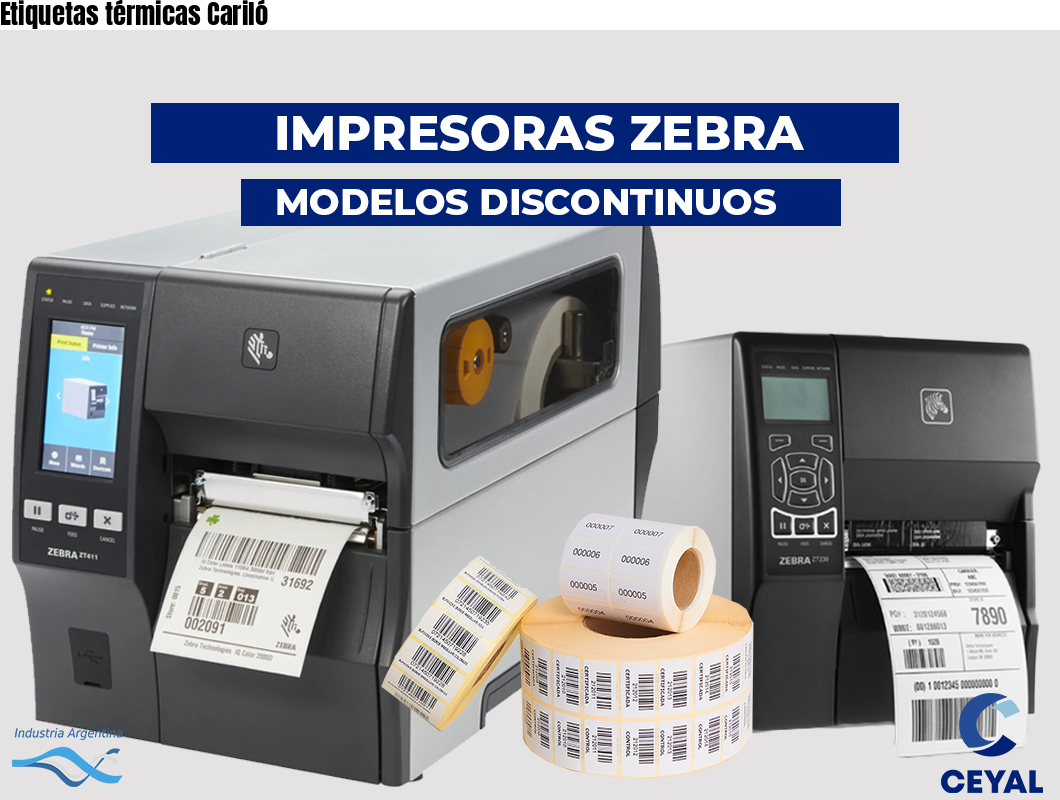 Etiquetas térmicas Cariló