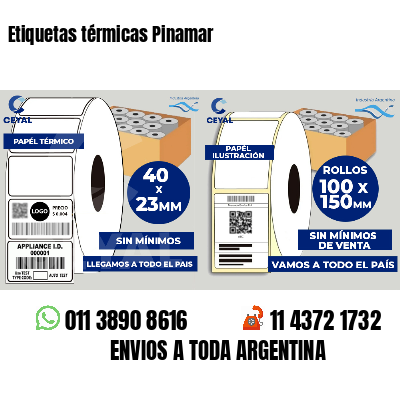 Etiquetas térmicas Pinamar