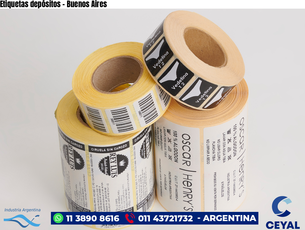 Etiquetas depósitos – Buenos Aires