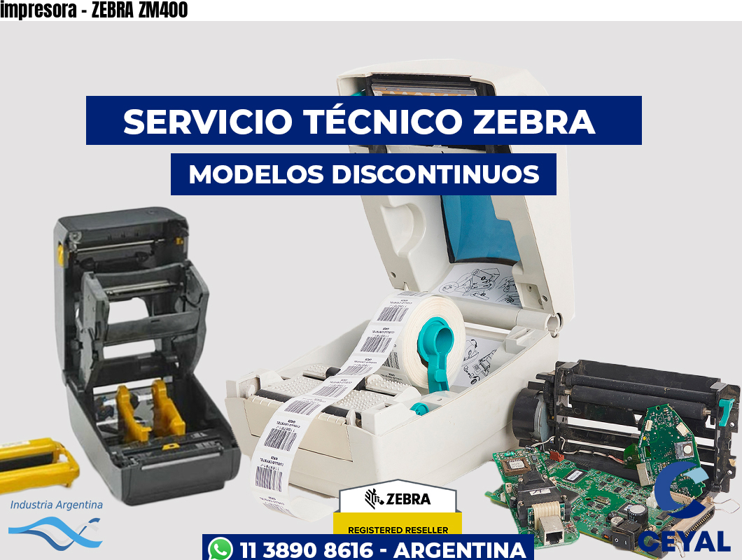 impresora - ZEBRA ZM400