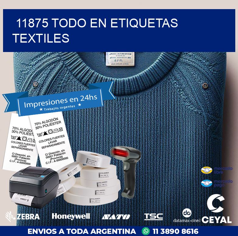 11875 TODO EN ETIQUETAS TEXTILES