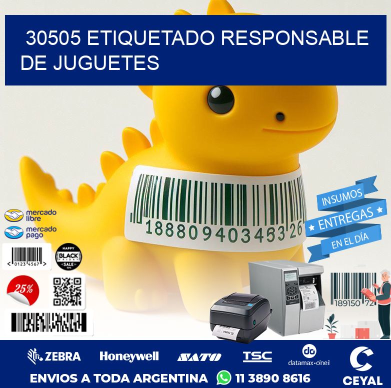 30505 ETIQUETADO RESPONSABLE DE JUGUETES