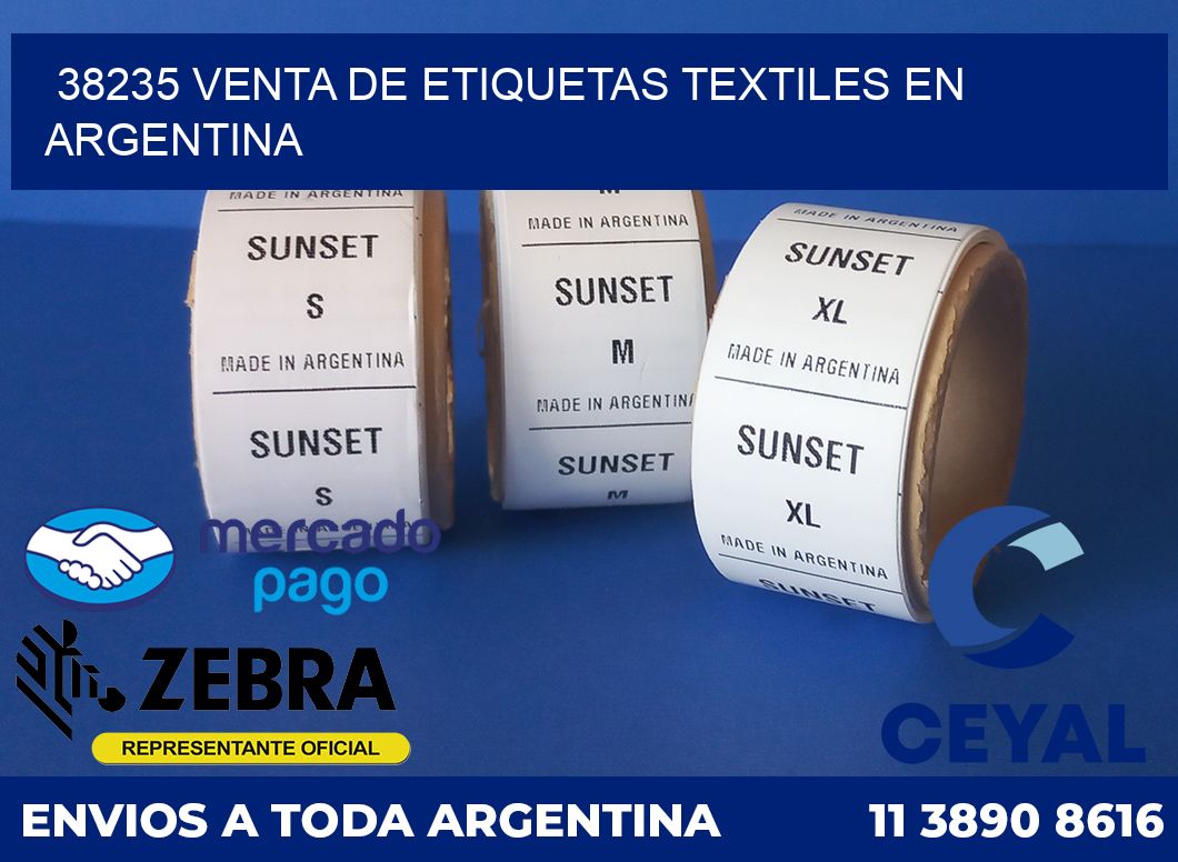 38235 VENTA DE ETIQUETAS TEXTILES EN ARGENTINA