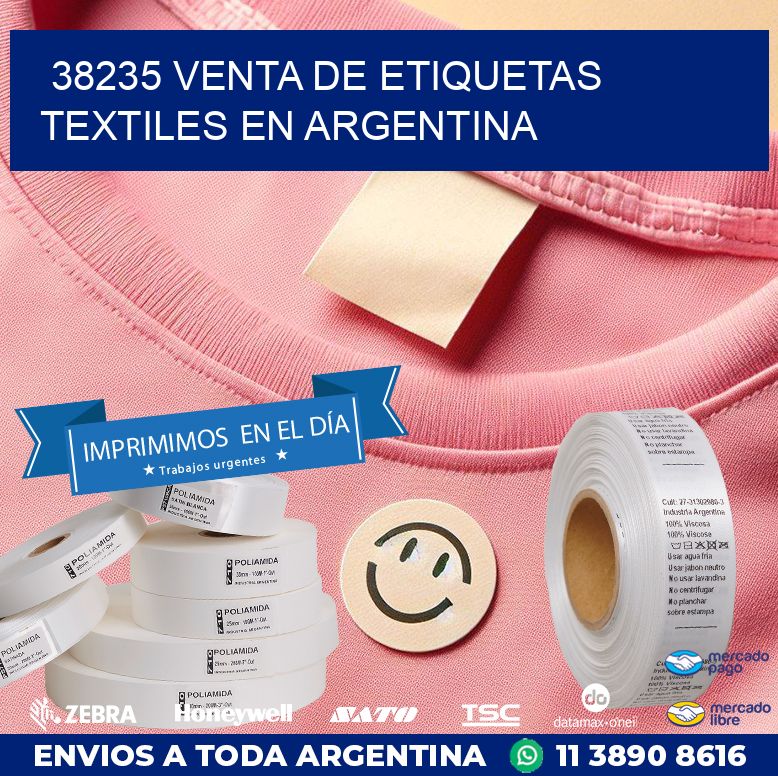 38235 VENTA DE ETIQUETAS TEXTILES EN ARGENTINA