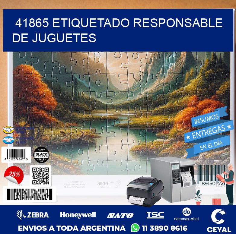 41865 ETIQUETADO RESPONSABLE DE JUGUETES