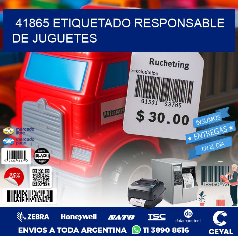 41865 ETIQUETADO RESPONSABLE DE JUGUETES