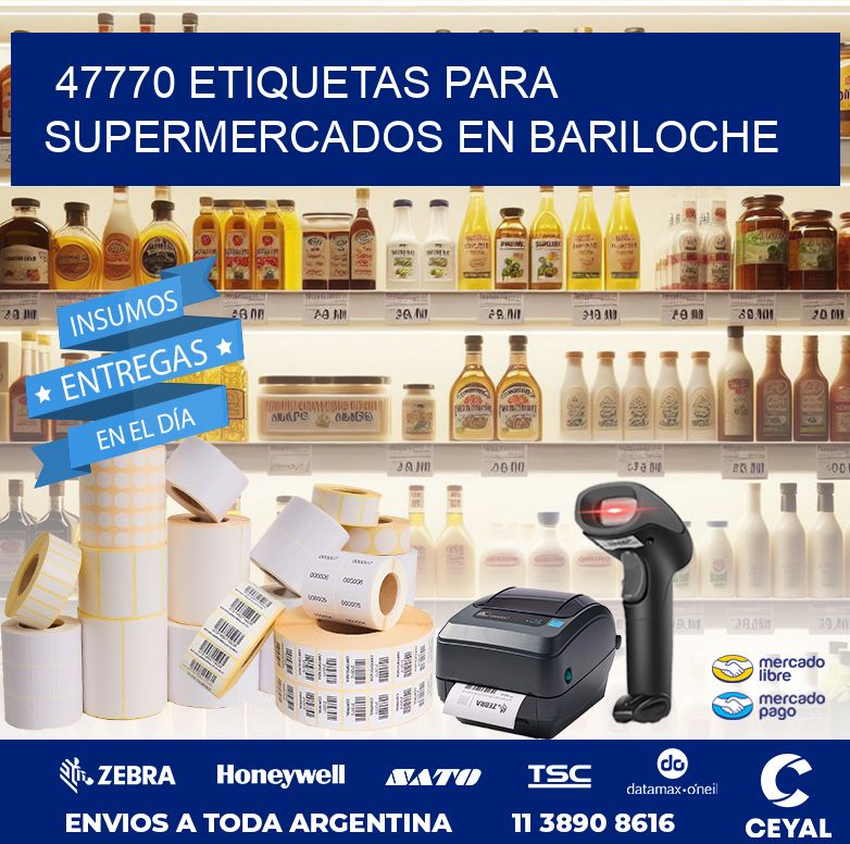 47770 ETIQUETAS PARA SUPERMERCADOS EN BARILOCHE