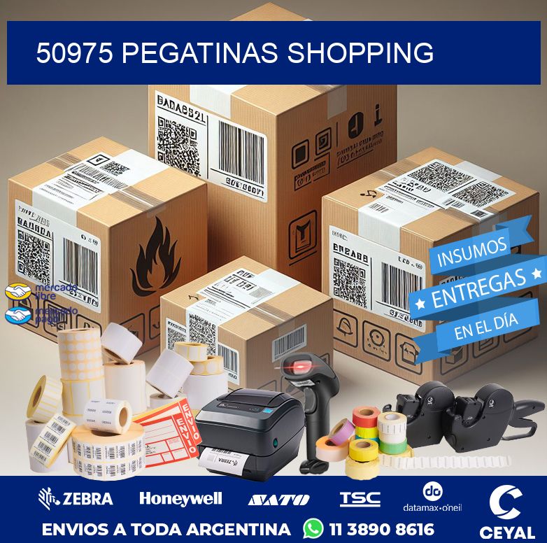 50975 PEGATINAS SHOPPING