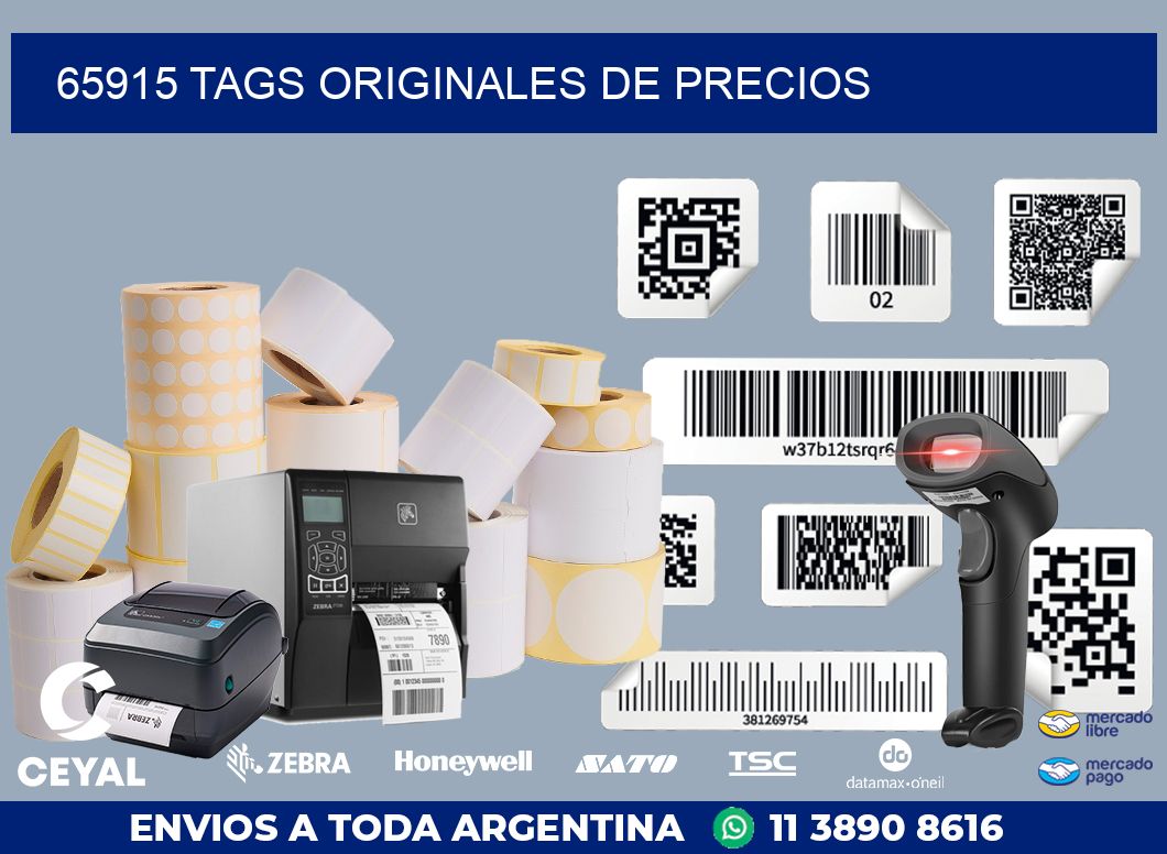 65915 TAGS ORIGINALES DE PRECIOS