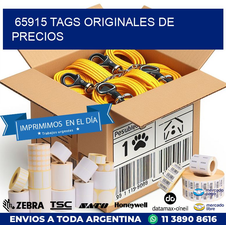 65915 TAGS ORIGINALES DE PRECIOS