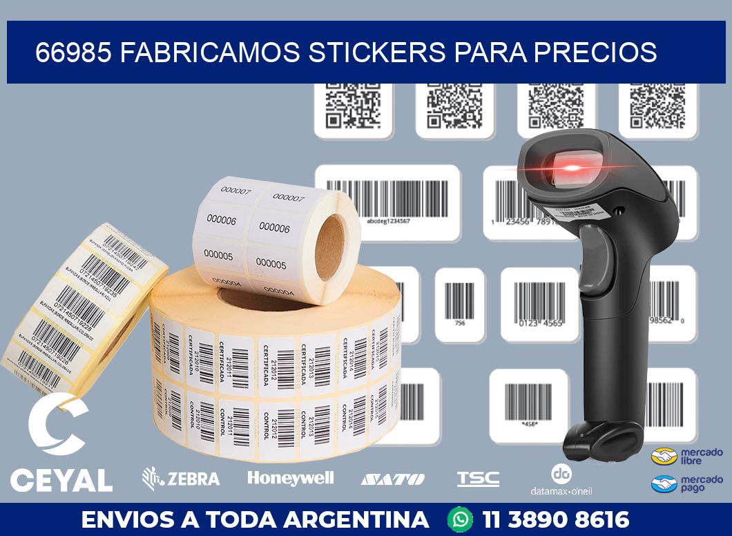 66985 FABRICAMOS STICKERS PARA PRECIOS