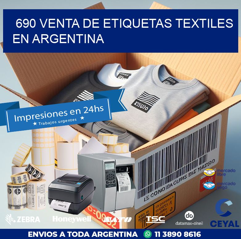 690 VENTA DE ETIQUETAS TEXTILES EN ARGENTINA