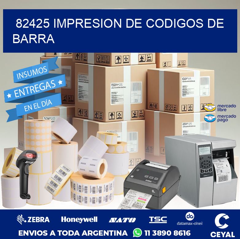 82425 IMPRESION DE CODIGOS DE BARRA