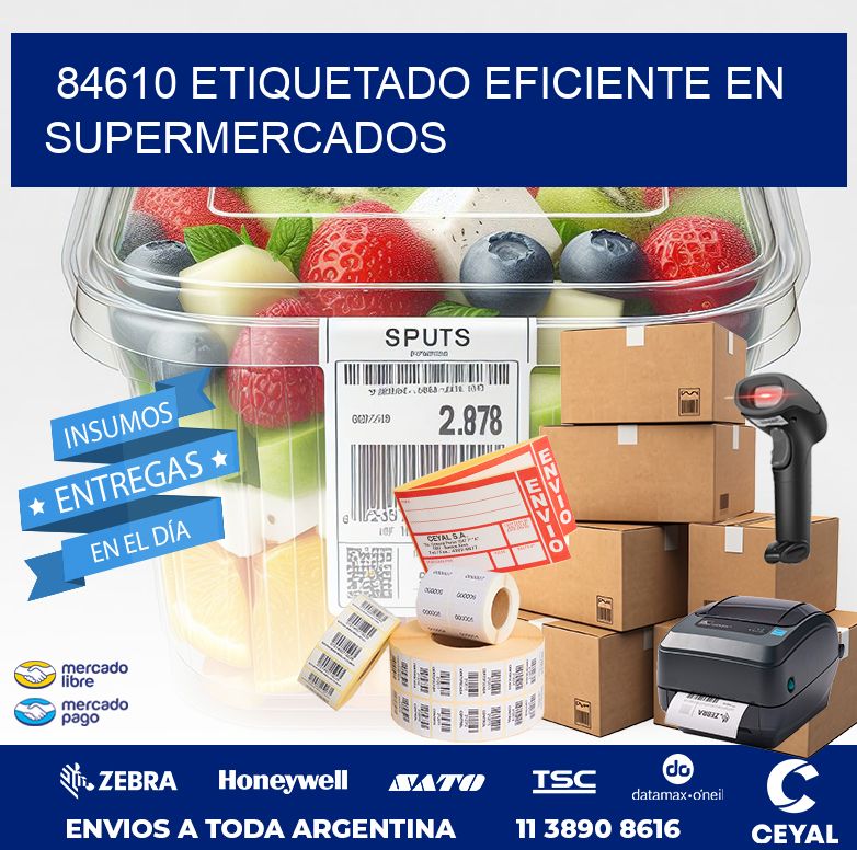 84610 ETIQUETADO EFICIENTE EN SUPERMERCADOS