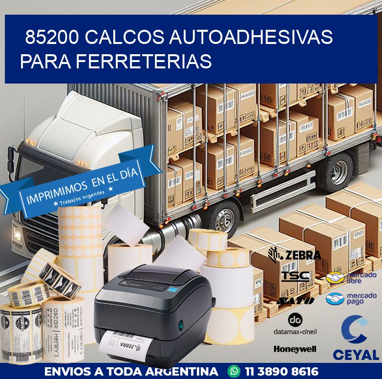 85200 CALCOS AUTOADHESIVAS PARA FERRETERIAS