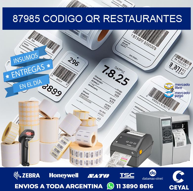 87985 CODIGO QR RESTAURANTES