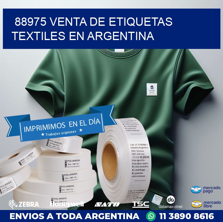 88975 VENTA DE ETIQUETAS TEXTILES EN ARGENTINA