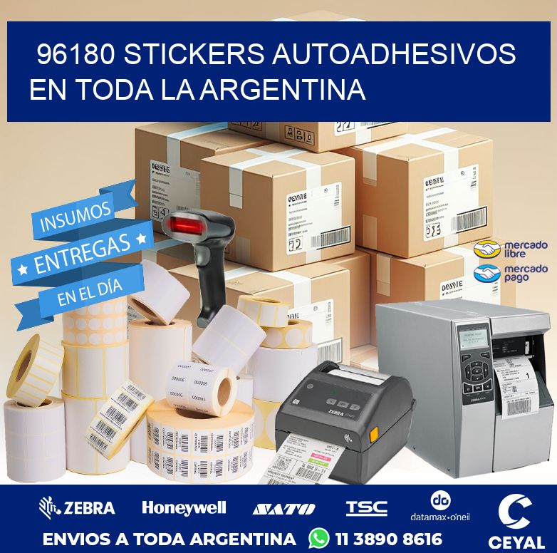 96180 STICKERS AUTOADHESIVOS EN TODA LA ARGENTINA