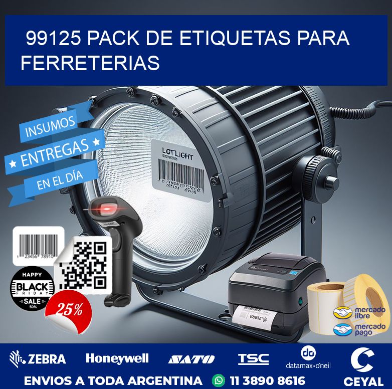 99125 PACK DE ETIQUETAS PARA FERRETERIAS
