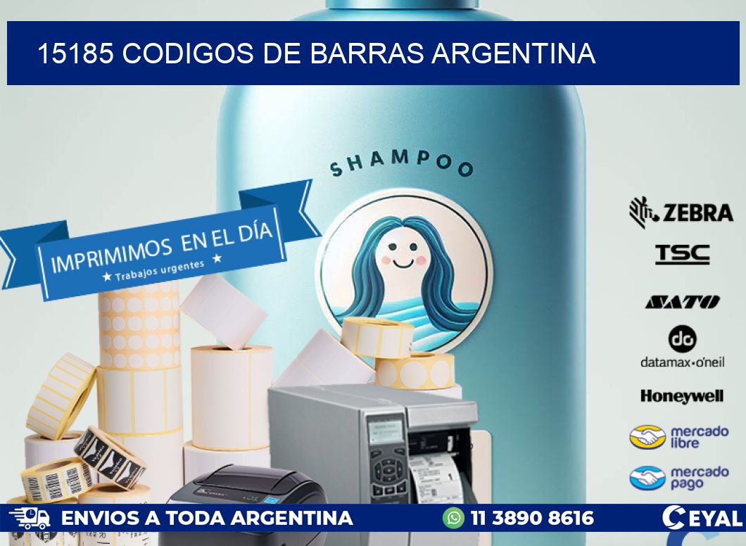 15185 CODIGOS DE BARRAS ARGENTINA
