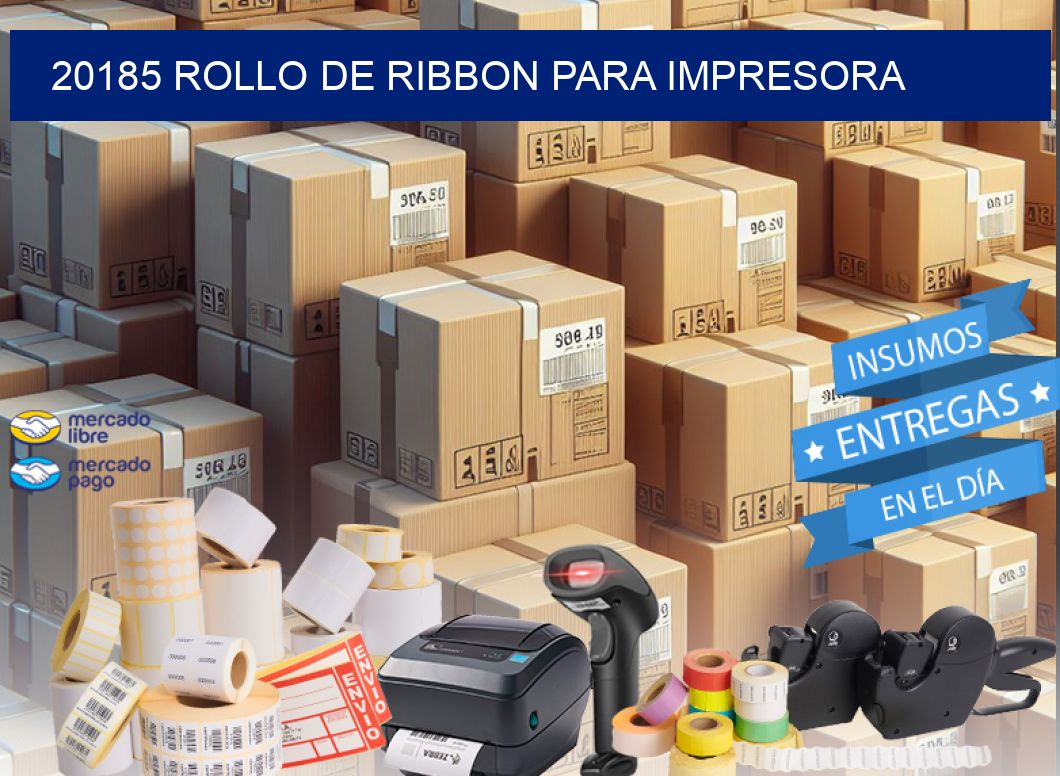 20185 ROLLO DE RIBBON PARA IMPRESORA