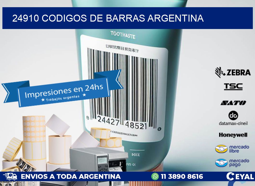 24910 CODIGOS DE BARRAS ARGENTINA