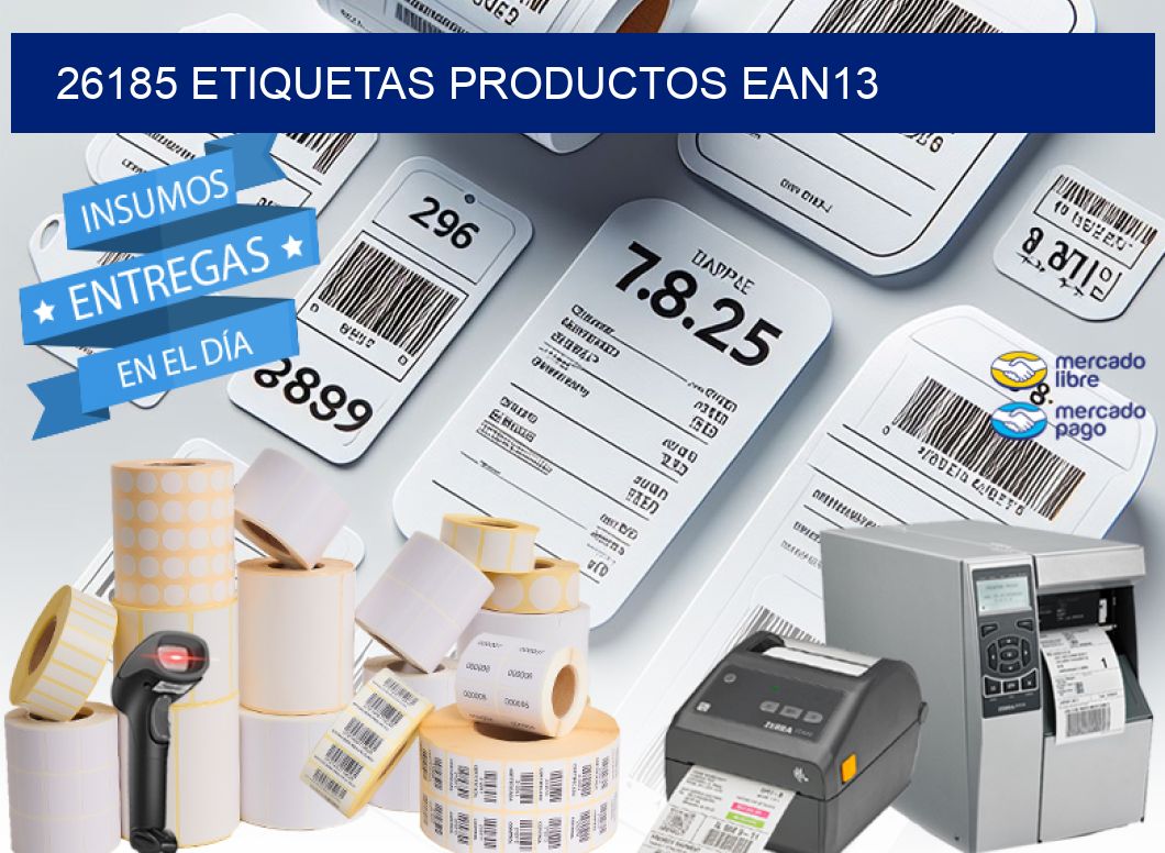 26185 Etiquetas productos ean13