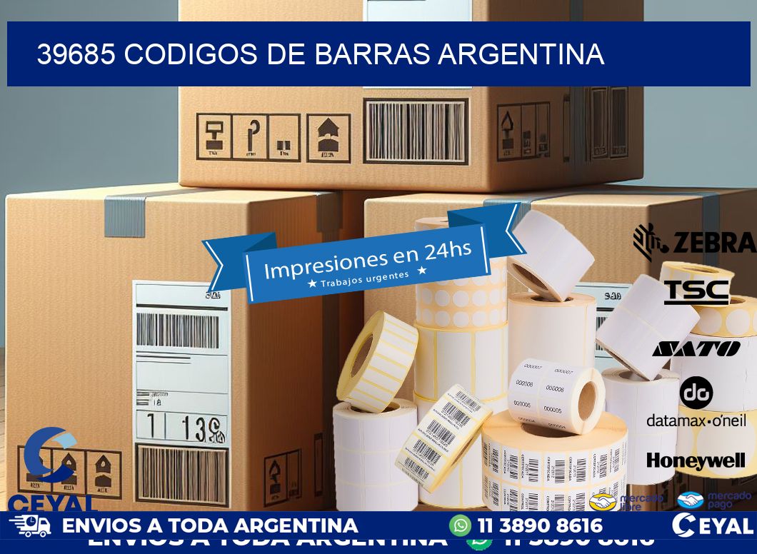 39685 CODIGOS DE BARRAS ARGENTINA